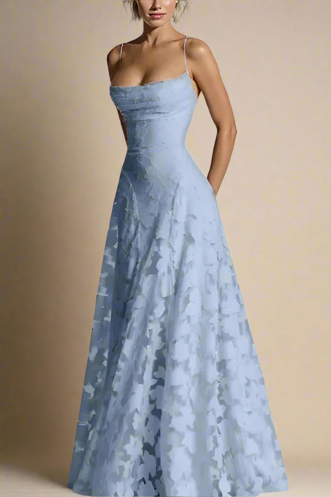 Stylish blue dress | Ivy Bodycon Maxi Dress - Baby Blue - Ideal for special occasions