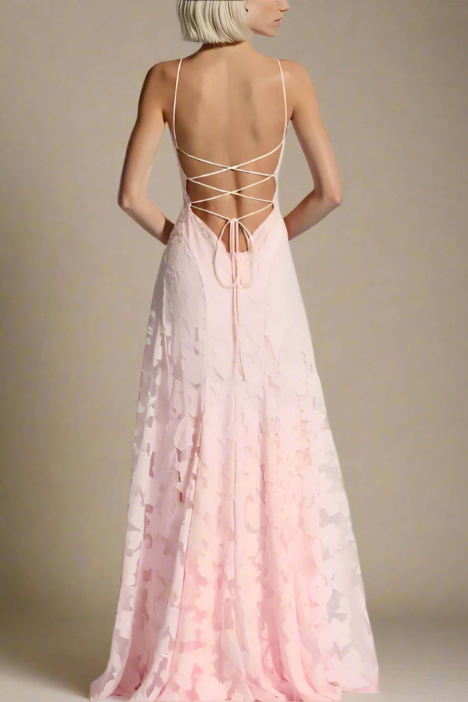 Stylish pink dress | Ivy Bodycon Maxi Dress - Dusty Pink - Ideal for special occasions