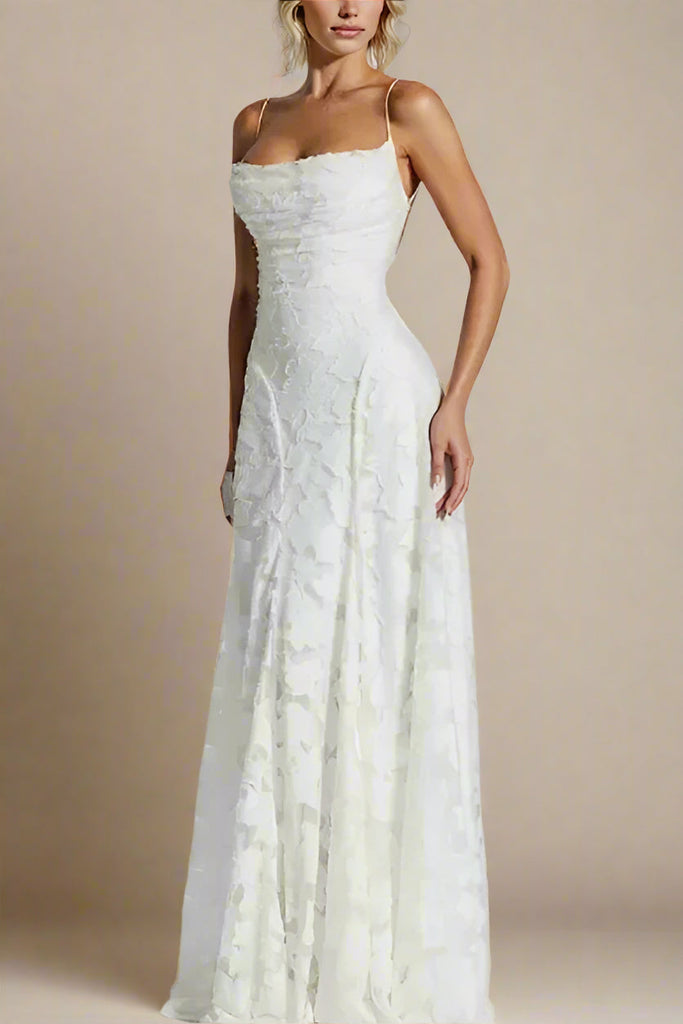 Shop  white dress - Perfect for special occasions | Ivy Bodycon Maxi Dress - White Pearl