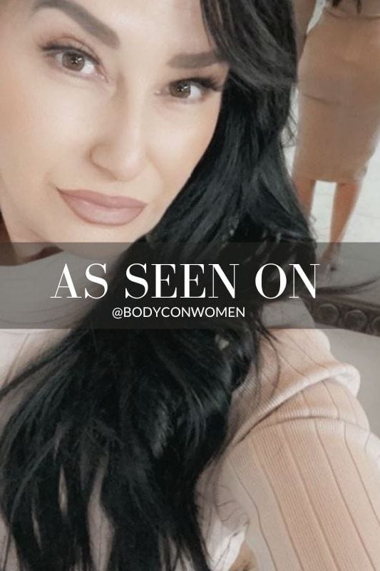 Shop  white dress - Perfect for special occasions | Jane Long Sleeve Bodycon Midi Dress - White Pearl