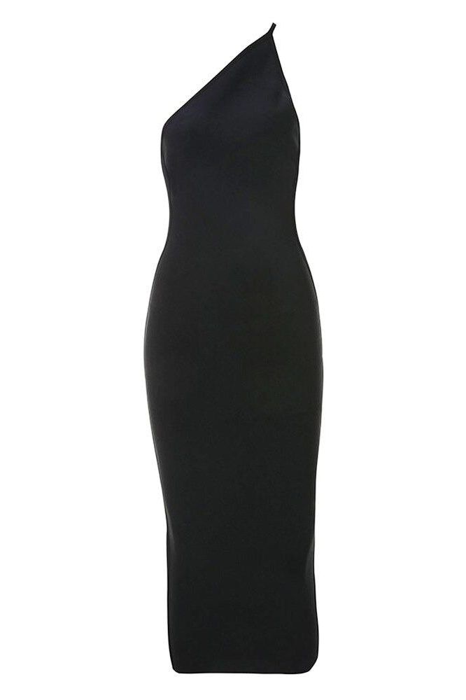 Joi Bodycon Midi Dress - Classic Black - Stylish black dress for special occasions | Buy Online