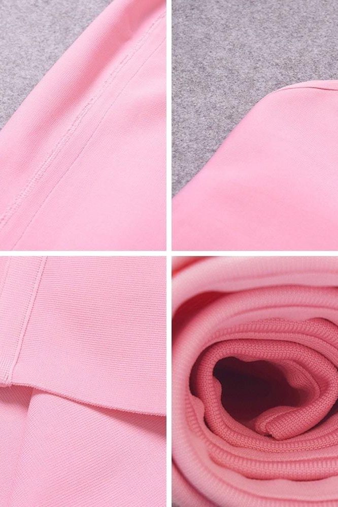 Shop  pink dress - Perfect for special occasions | Joi Bodycon Midi Dress - Dusty Pink