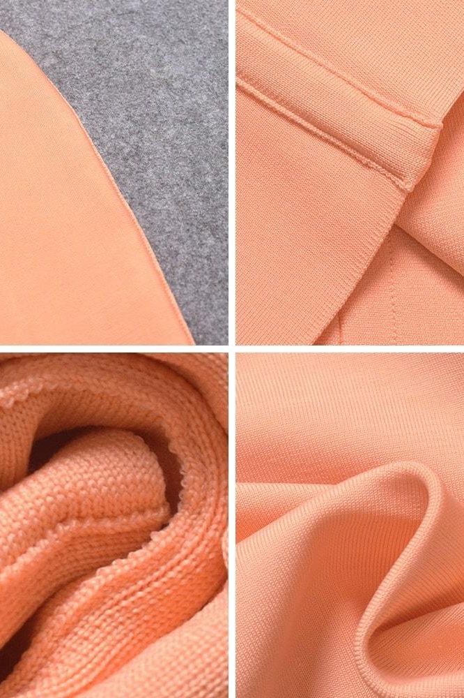 Shop  beautiful dress - Perfect for special occasions | Joi Bodycon Midi Dress - Peach