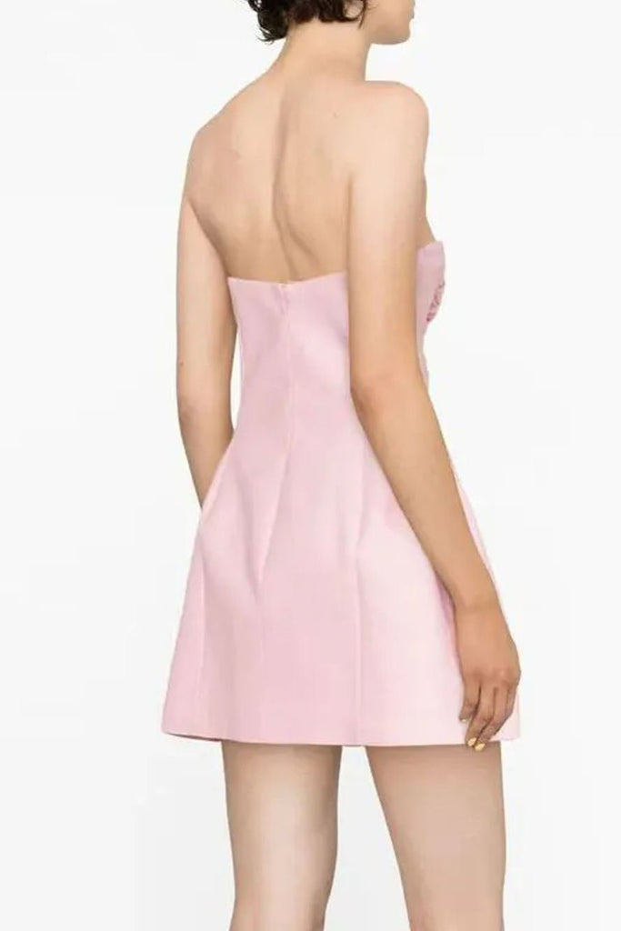 Jordan Flower off Shoulder Mini Dress - Stylish beautiful dress for special occasions | Buy Online