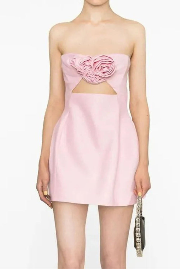 Shop  beautiful dress - Perfect for special occasions | Jordan Flower off Shoulder Mini Dress