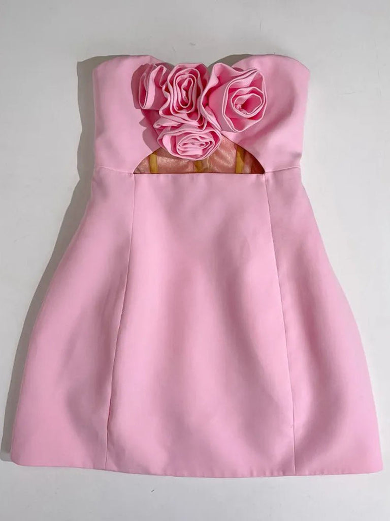 Shop  beautiful dress - Perfect for special occasions | Jordan Flower off Shoulder Mini Dress