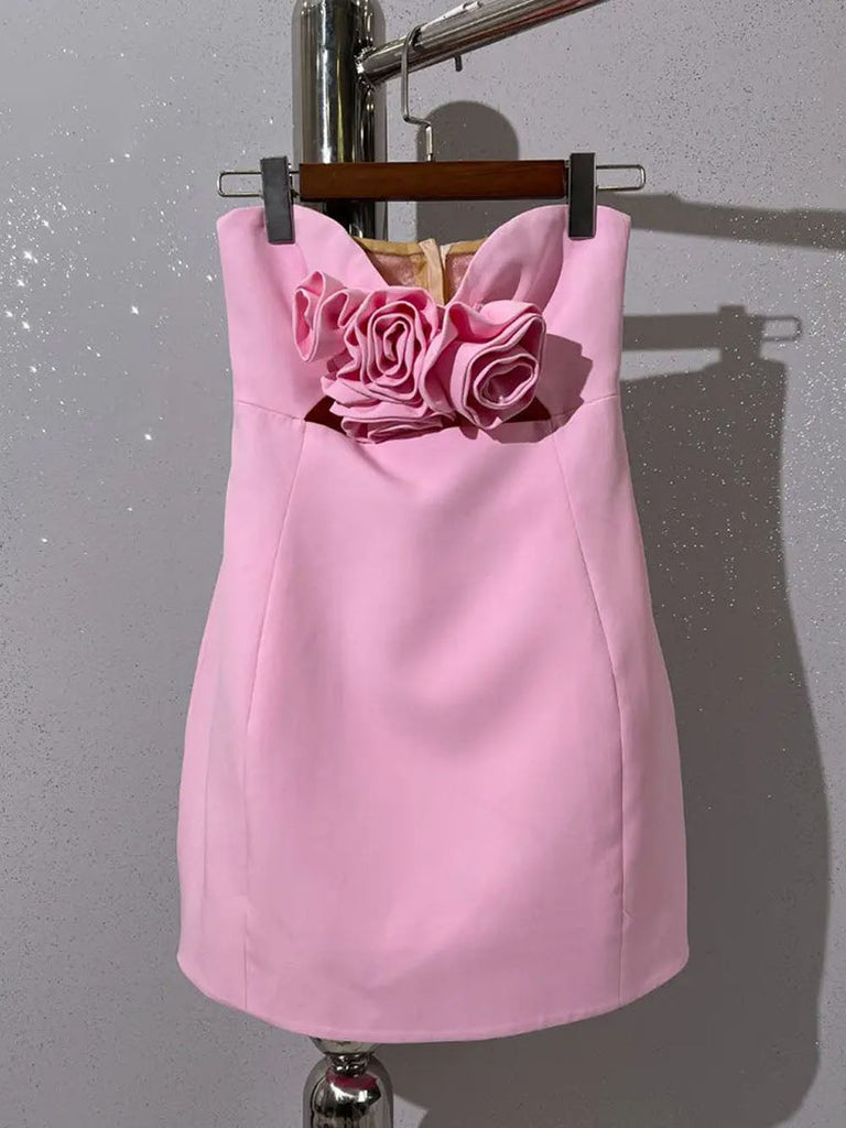 Shop  beautiful dress - Perfect for special occasions | Jordan Flower off Shoulder Mini Dress