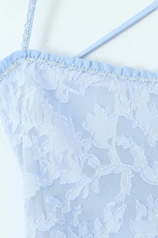 Stylish blue dress | Kora Bodycon Maxi Dress - Baby Blue - Ideal for special occasions