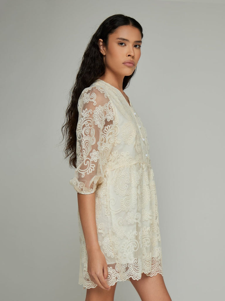 Shop  beautiful dress - Perfect for special occasions | Laila Lace Paisley Mini Dress