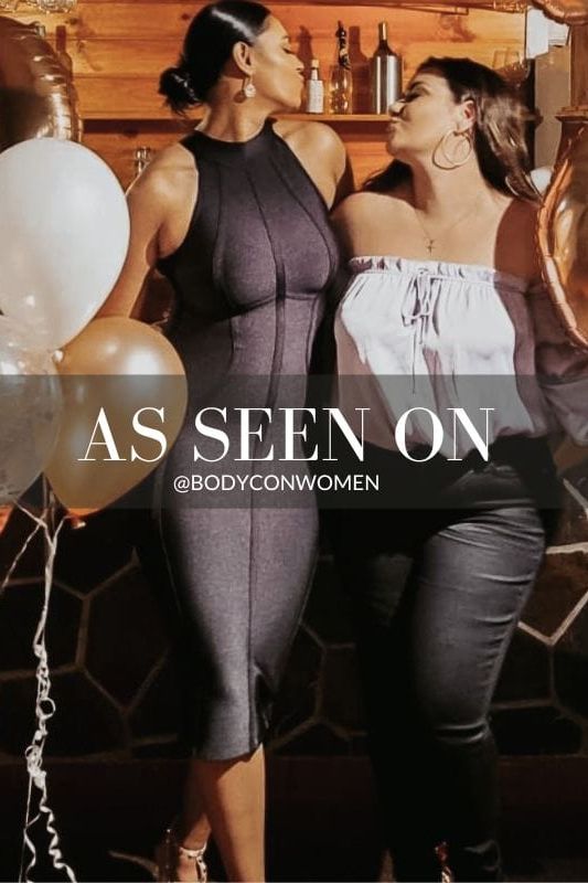 Lea Bandage Midi Dress - Classic Black - Stylish black dress for special occasions | Buy Online