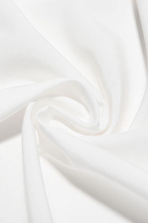 Lynsie Midi Dress - White Pearl - Stylish white dress for special occasions | Buy Online