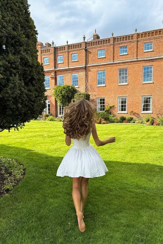 Mari Bodycon Mini Dress - White Pearl - Stylish white dress for special occasions | Buy Online