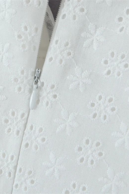 Stylish white dress | Mari Bodycon Mini Dress - White Pearl - Ideal for special occasions