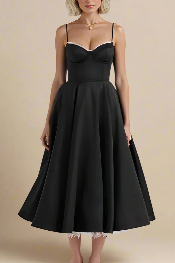 Shop  black dress - Perfect for special occasions | Mavis Midi Dress - Classic Black