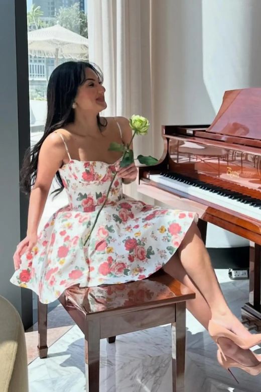 Shop  beautiful dress - Perfect for special occasions | Mavis Mini Dress - Cream