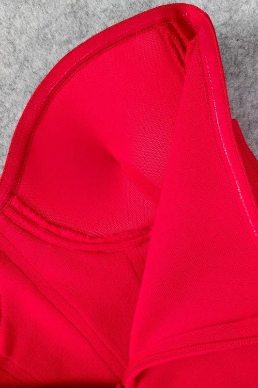 Shop  red dress - Perfect for special occasions | Miles Bodycon Midi Dress - Lipstick Red