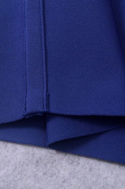 Molly Bandage Midi Dress - Navy Blue - Stylish blue dress for special occasions | Buy Online