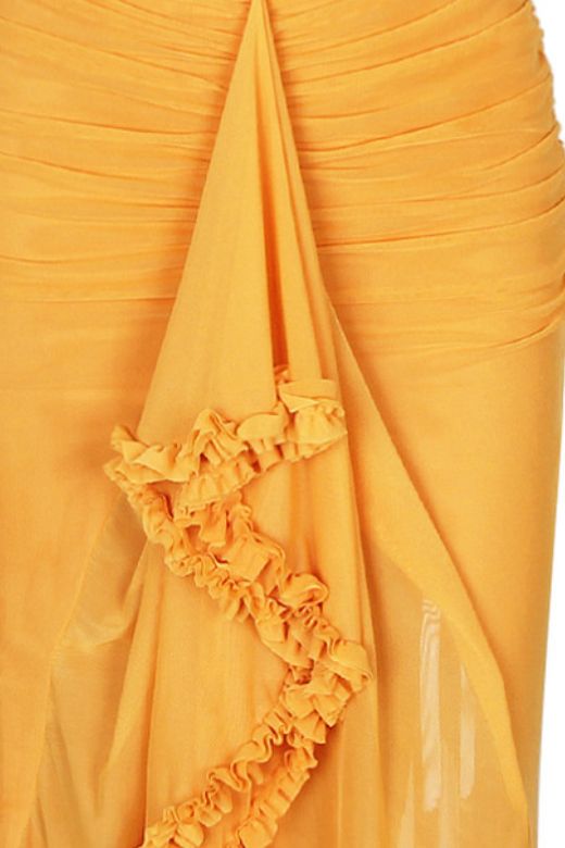 Stylish yellow dress | Noah Bodycon Wrap Midi Dress- Sun Yellow - Ideal for special occasions