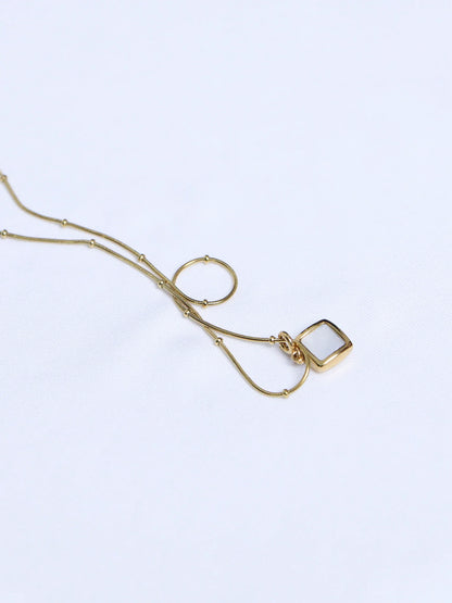 Exquisite Square Necklace