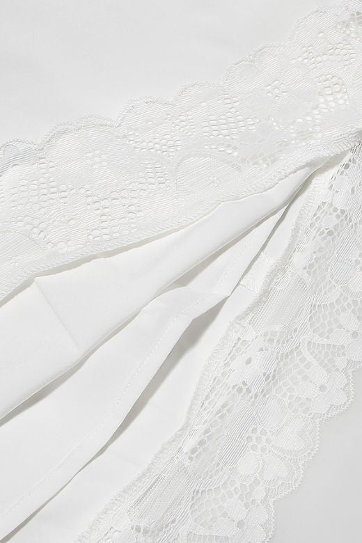 Stylish white dress | Nori Mini Dress - White Pearl - Ideal for special occasions