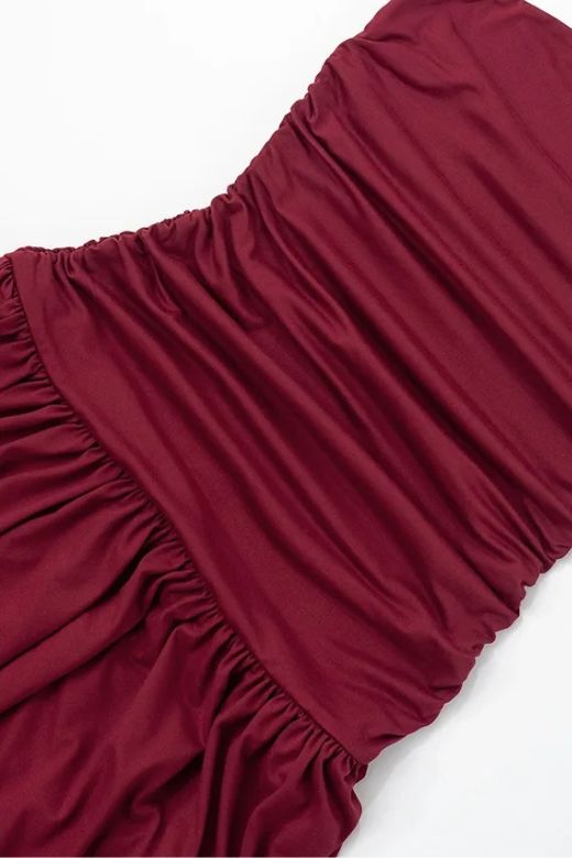 North Bodycon Wrap Midi Dress - Chocolate Brown - Stylish brown dress for special occasions | Buy Online