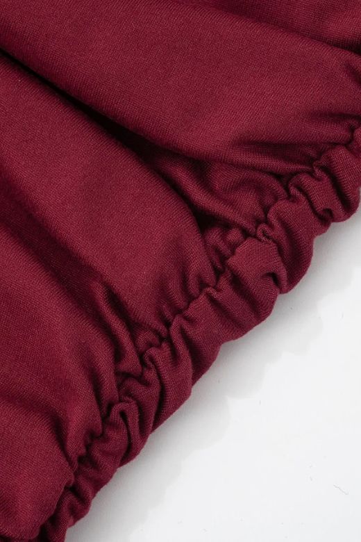 Shop  red dress - Perfect for special occasions | North Bodycon Wrap Midi Dress - Red Wine