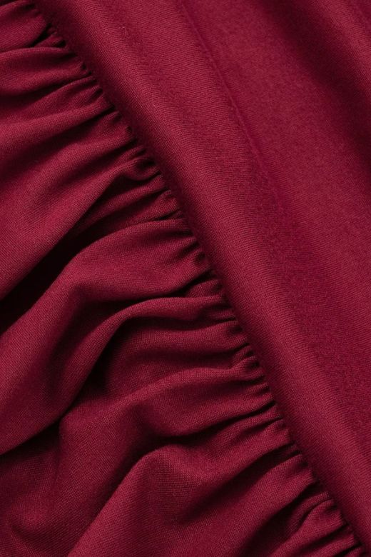 Shop  red dress - Perfect for special occasions | North Bodycon Wrap Midi Dress - Red Wine