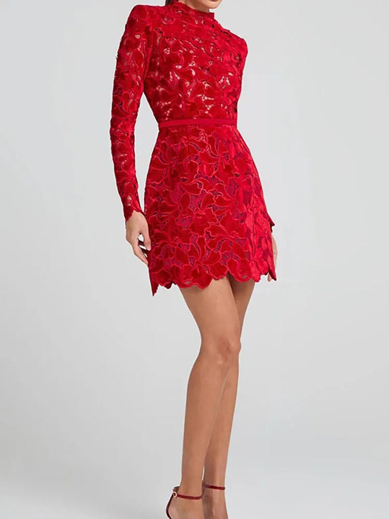 Ophelia Casual Long Sleeve Mini Dress - Casual beautiful dress for special occasions | Buy Online