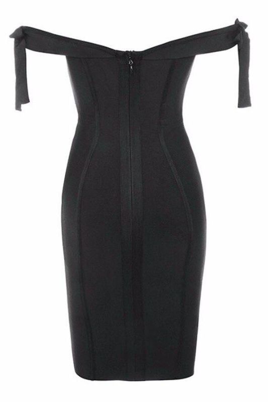 Shop  black dress - Perfect for special occasions | Penelope Bandage Mini Dress - Classic Black