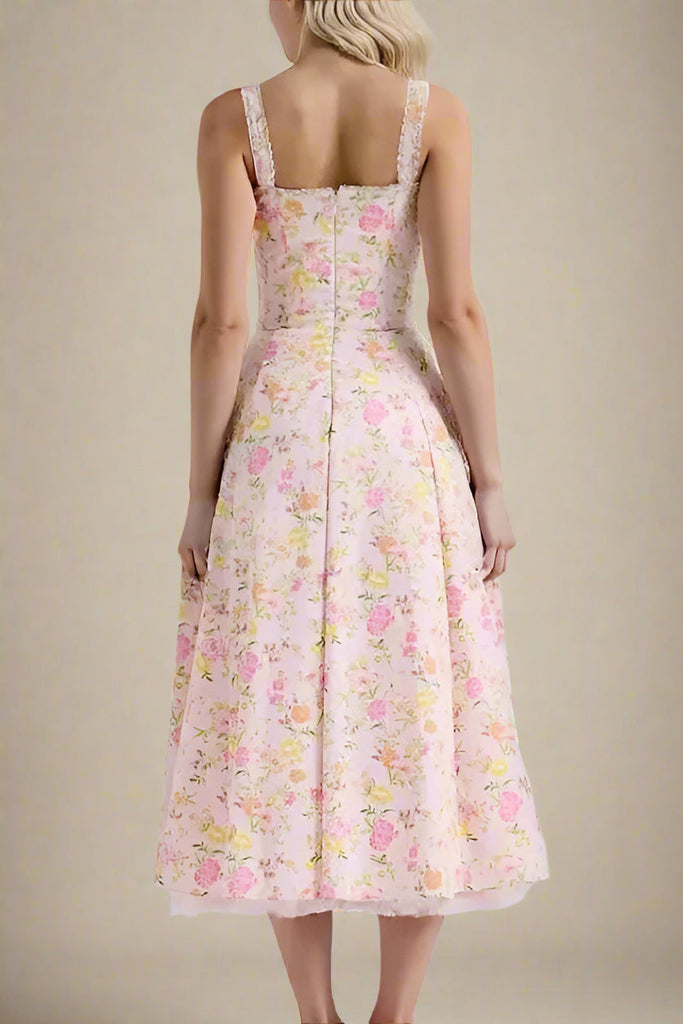 Shop  pink dress - Perfect for special occasions | Pixie Midi Dress - Dusty Pink