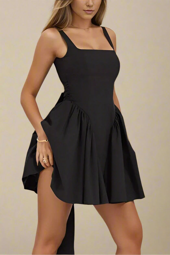 Stylish black dress | Rian Bodycon Mini Dress - Classic Black - Ideal for special occasions