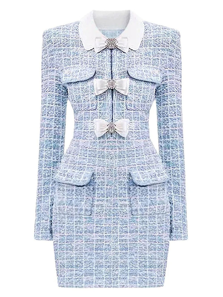 Stylish beautiful dress | River Crystal Woolen Knitted Midi Dress - Ideal for special occasions