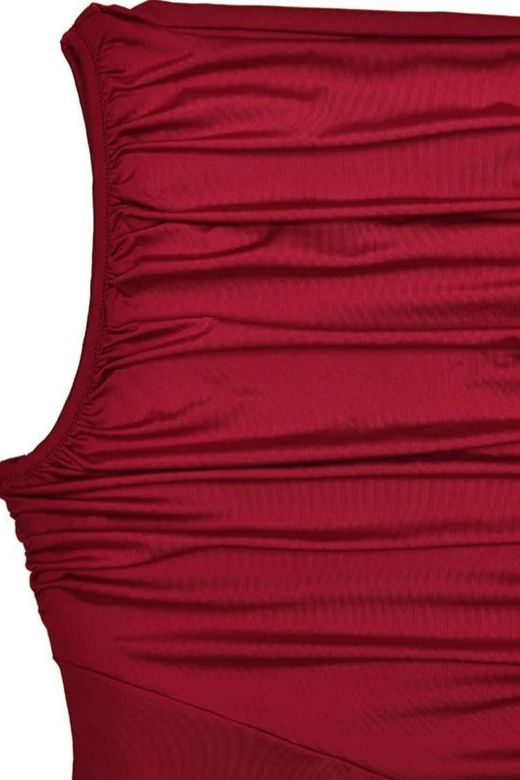 Shop  red dress - Perfect for special occasions | Saint Bodycon Wrap Maxi Dress - Chilli Red