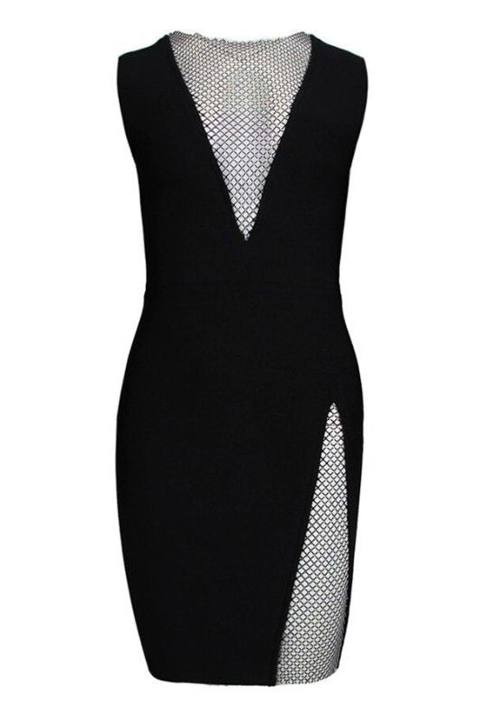 Shop  black dress - Perfect for special occasions | Sofie Bodycon Mini Dress - Classic Black