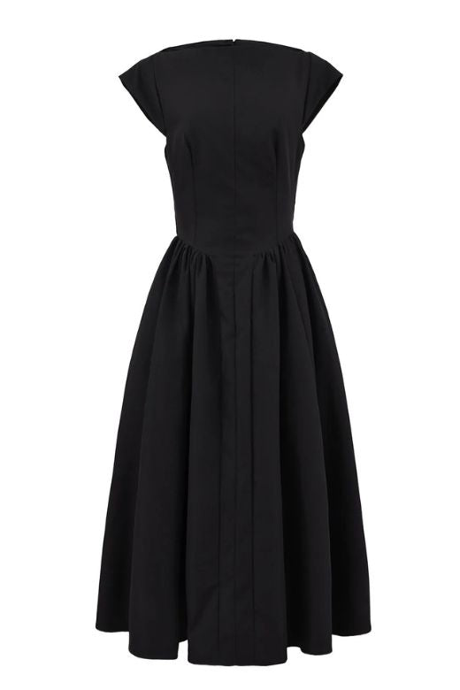 Shop  black dress - Perfect for special occasions | Stella Midi Dress - Classic Black
