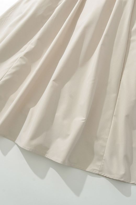 Stylish beige dress | Stella Midi Dress - Beige Cream - Ideal for special occasions