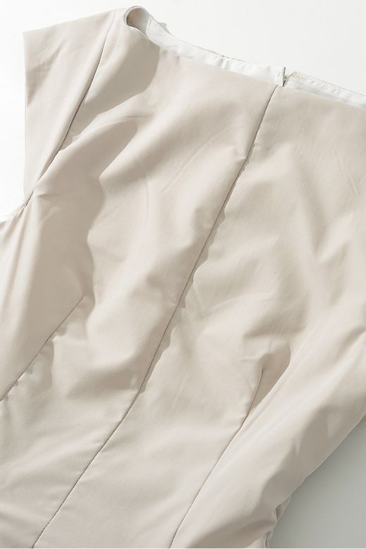 Stylish beige dress | Stella Midi Dress - Beige Cream - Ideal for special occasions