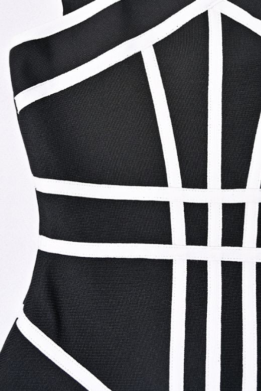 Suki Bandage Midi Dress - Classic Black - Stylish black dress for special occasions | Buy Online