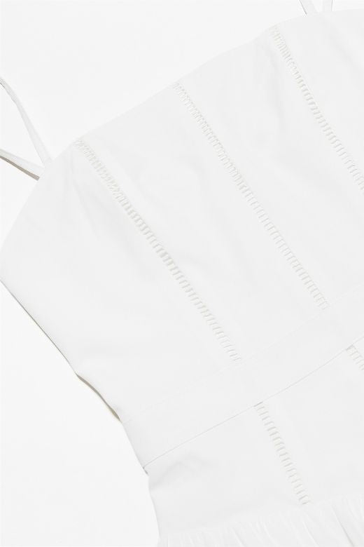 Shop  white dress - Perfect for special occasions | Tasmin Midi Dress - White Pearl