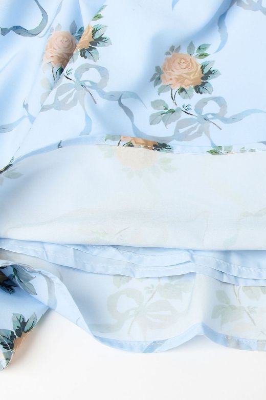 Tasmin Midi Dress - Sky Blue - Stylish blue dress for special occasions | Buy Online