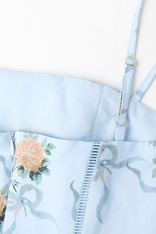 Stylish blue dress | Tasmin Midi Dress - Sky Blue - Ideal for special occasions