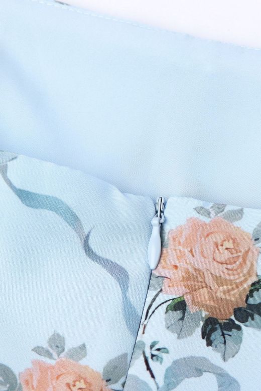 Stylish blue dress | Tasmin Midi Dress - Sky Blue - Ideal for special occasions