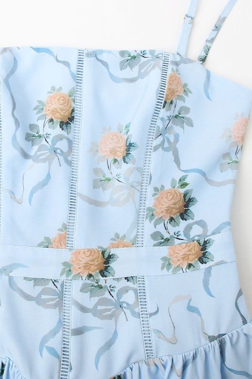 Shop  blue dress - Perfect for special occasions | Tasmin Midi Dress - Sky Blue