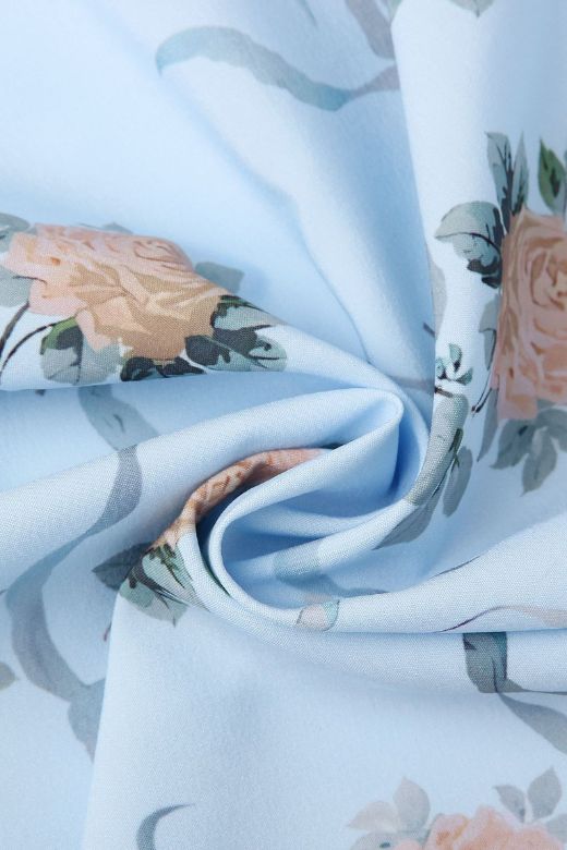 Stylish blue dress | Tasmin Midi Dress - Sky Blue - Ideal for special occasions