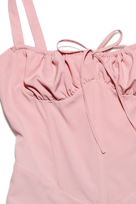 Taylor Day Midi Dress - Dusty Pink - Stylish pink dress for special occasions | Buy Online