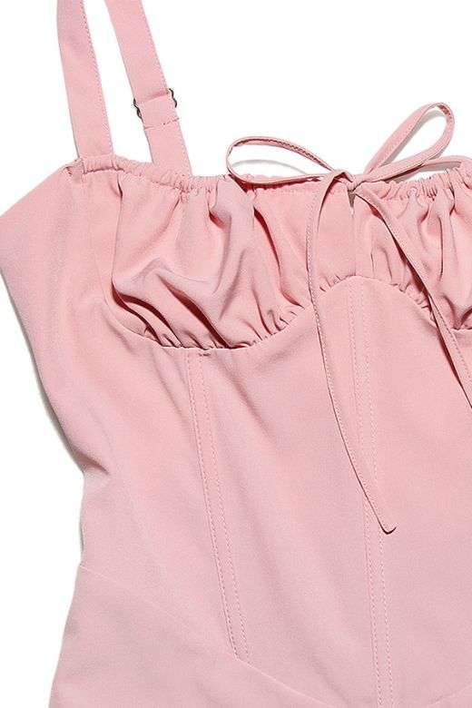 Taylor Day Mini Dress - Dusty Pink - Stylish pink dress for special occasions | Buy Online