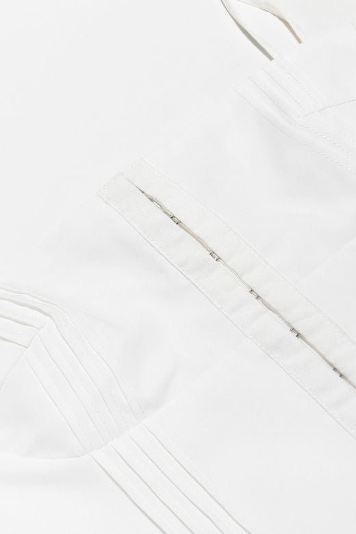 Shop  white dress - Perfect for special occasions | Vivien Bodycon Mini Dress - White Pearl