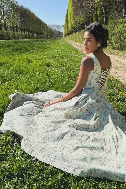 Willa Midi Dress - Mint Green - Stylish green dress for special occasions | Buy Online