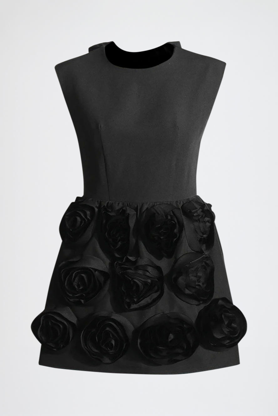 Wren Bow Knot Backless Mini Dress