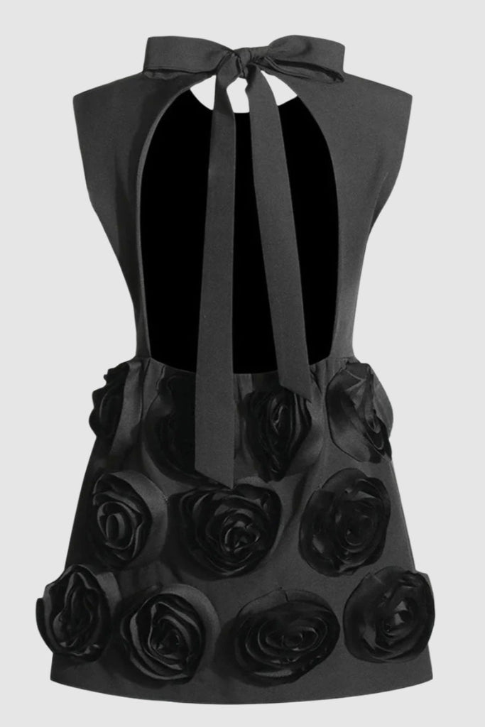 Wren Bow Knot Backless Mini Dress - Stylish beautiful dress for special occasions | Buy Online